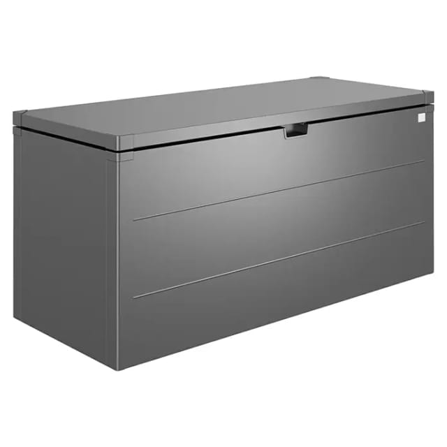 BIOHORT Auflagen-/Kissenbox »Stylebox«, BxHxT: 140 x 71 x 60 cm, 400 l, Gr. 140, dunkelgrau-metallic