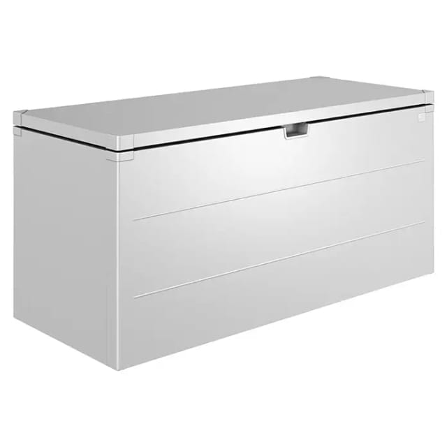 BIOHORT Auflagen-/Kissenbox »Stylebox«, BxHxT: 170 x 81 x 70 cm, 680 l, Gr. 170, silber-metallic - grau