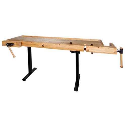 HOLZMANN-MASCHINEN Hobelbank »WB210ELIFT 230V«, elektrisch höhenverstellbar, bis 1200 mm - schwarz