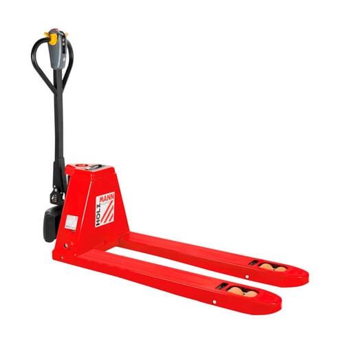 HOLZMANN-MASCHINEN Hubwagen »HUB15FLEX 48V«, mit Akku, max. 1500 kg, rot