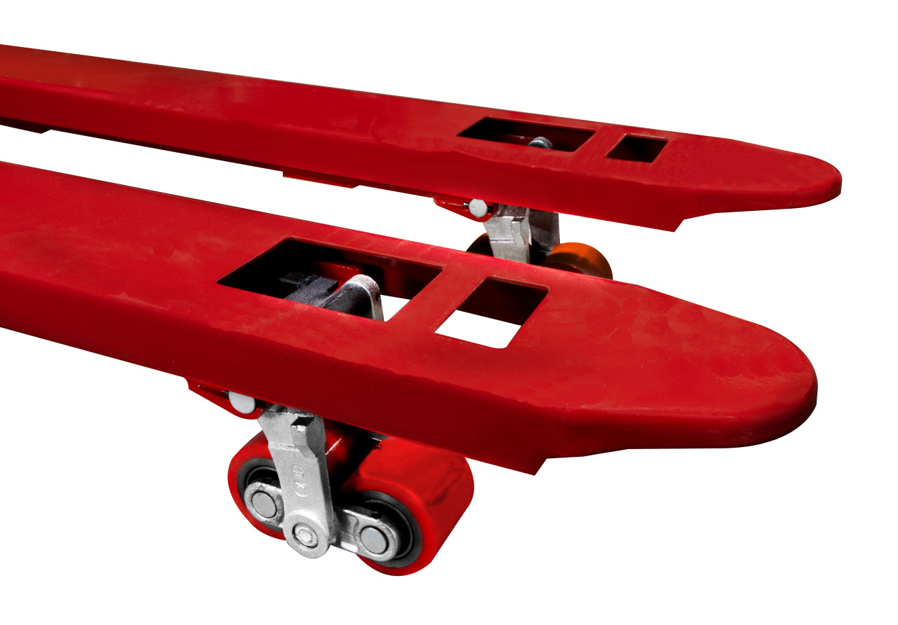 HOLZMANN-MASCHINEN Hubwagen »HUB30KG«, mit Wiegeeinrichtung und Akku, max 300 kg - rot Bild 3
