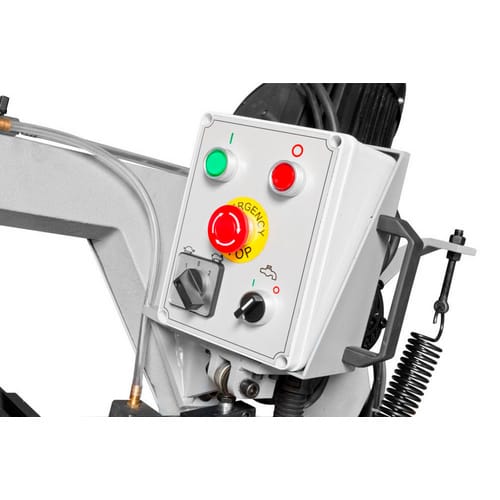 HOLZMANN-MASCHINEN Metallbandsäge »BS275TOP«, 2 Geschwindigkeiten, 75 m/min - rot