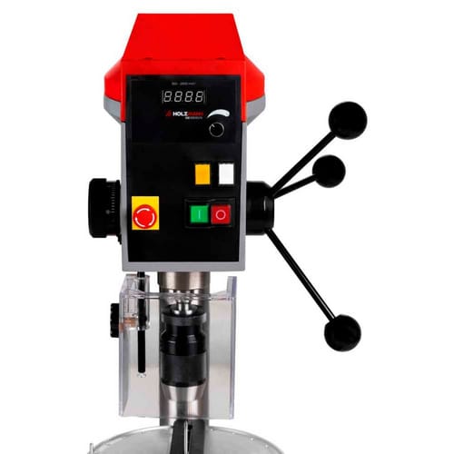 HOLZMANN-MASCHINEN Ständerbohrmaschine »SB18B16VN 230V«, 550 W, mit Zentrierlaser - grau