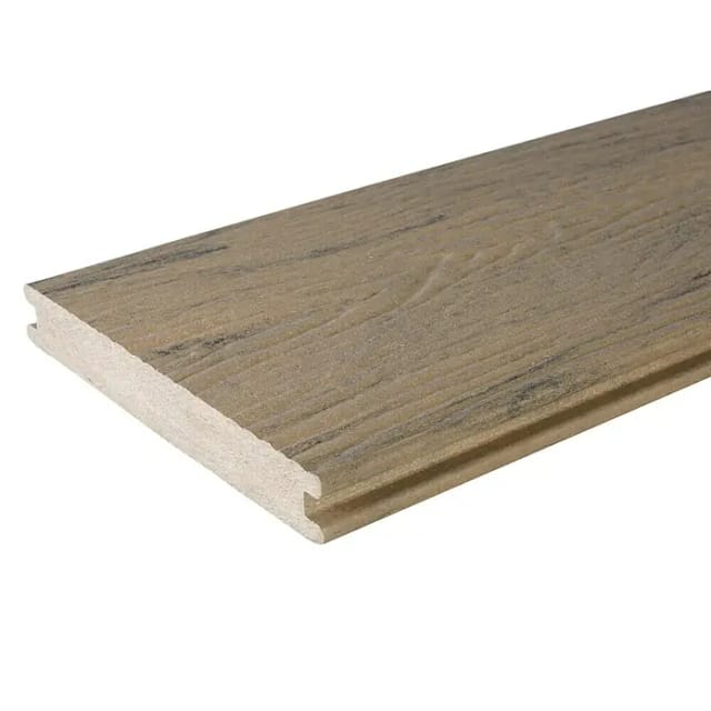 WPC-Terrassendielen, 300 x 14,5 x 0,2 cm, WPC, braun