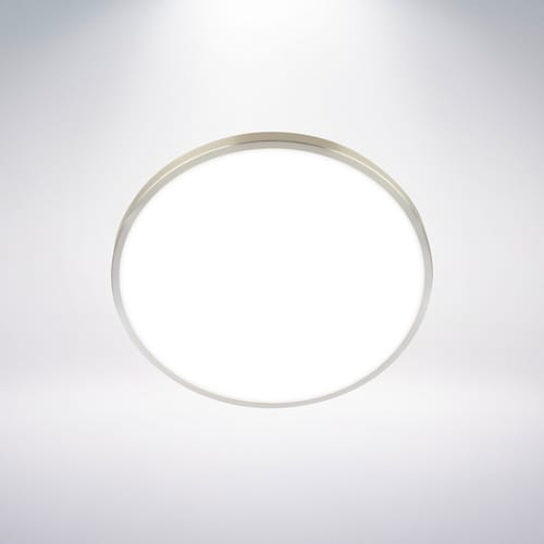 BRILONER Leuchte, LED Deckenleuchte, 15 W, matt-nickel - grau