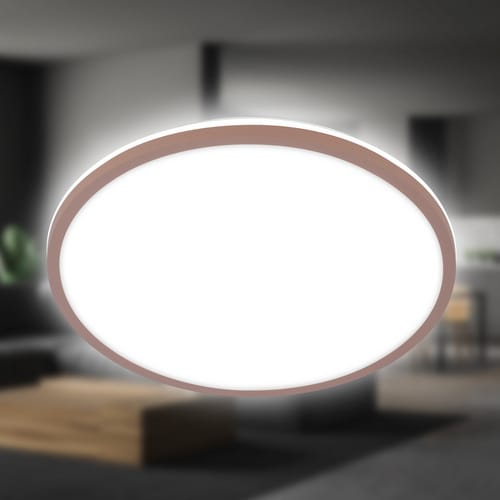 BRILONER Leuchte, LED Deckenleuchte, 15 W - grau
