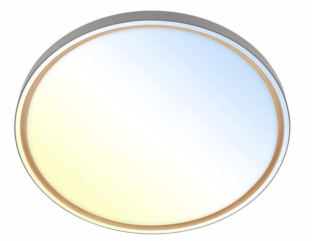 BRILONER Leuchte, LED Deckenleuchte, 48 W, anthrazit - grau