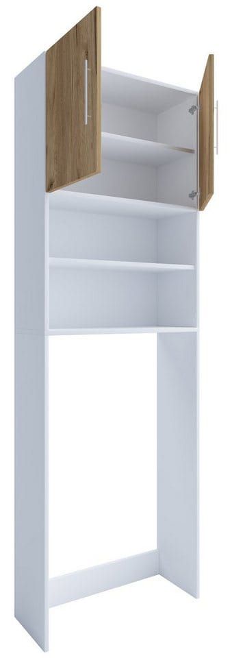 VCM Waschmaschinenschrank »Jutas«, weiß - weiss