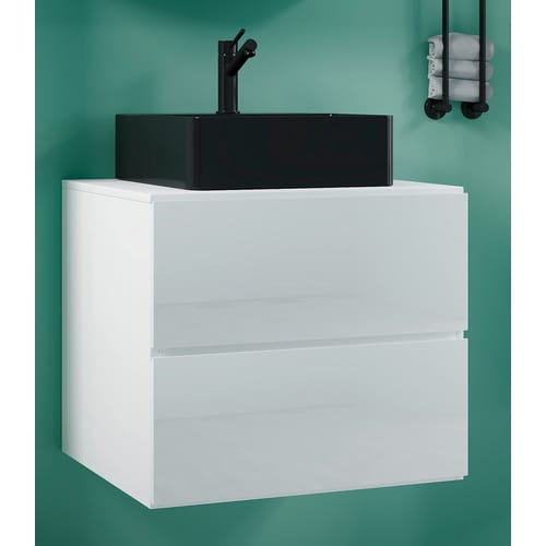 VCM Waschplatz-Set »Lendas«, 2-tlg., 60 cm, weiß - weiss