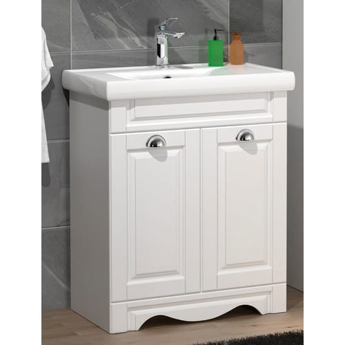 VCM Waschplatz-Set »Casalo«, BxHxT: 61 x 81 x 46 cm - weiss
