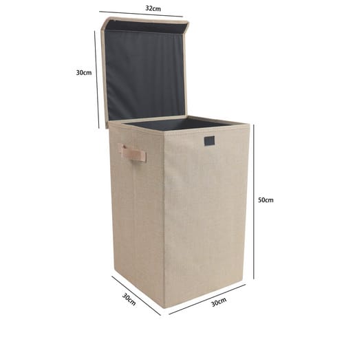 VCM Stoffbox »Dreso«, BxHxT: 30 x 50 x 30 cm - gruen