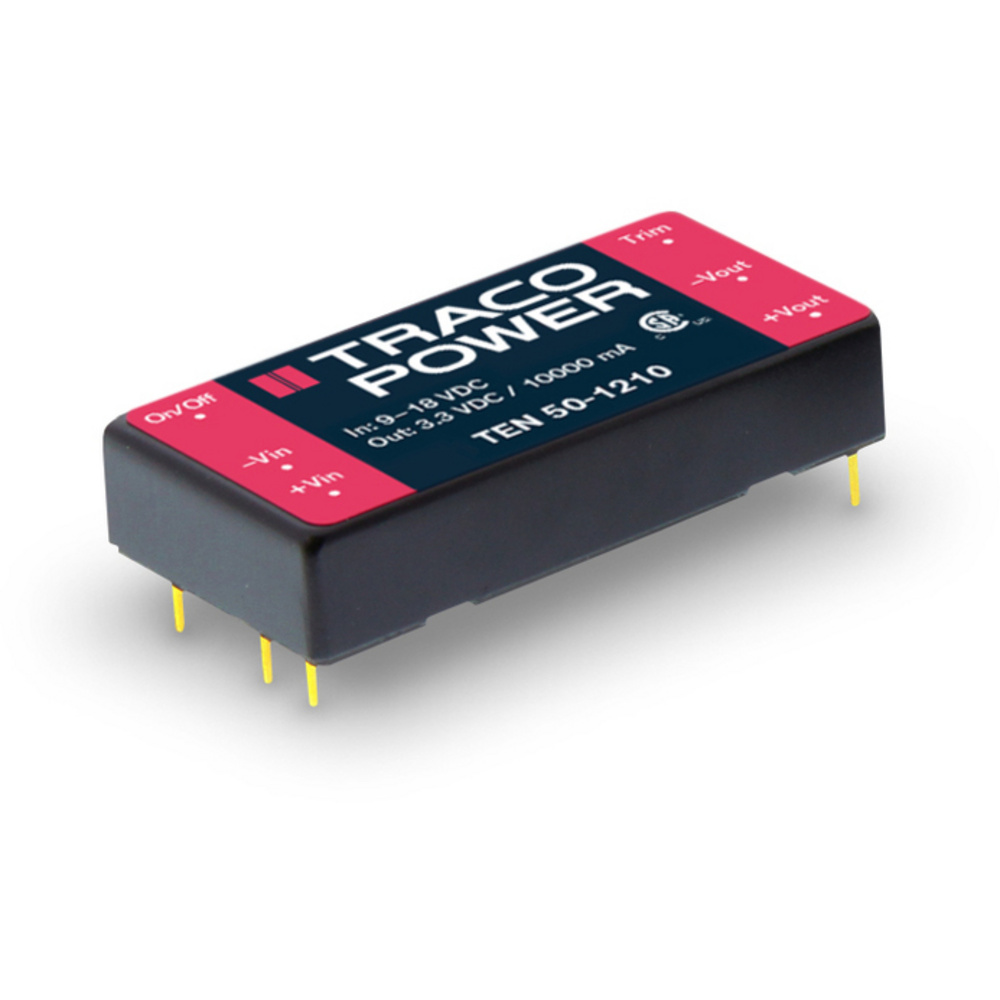 Tracopower Ten 50-4815 Dc/dc-wandler, Print 24 V/dc 24 V/dc 2.08 A 50 W Anzahl Ausgänge: 1 X Inhalt