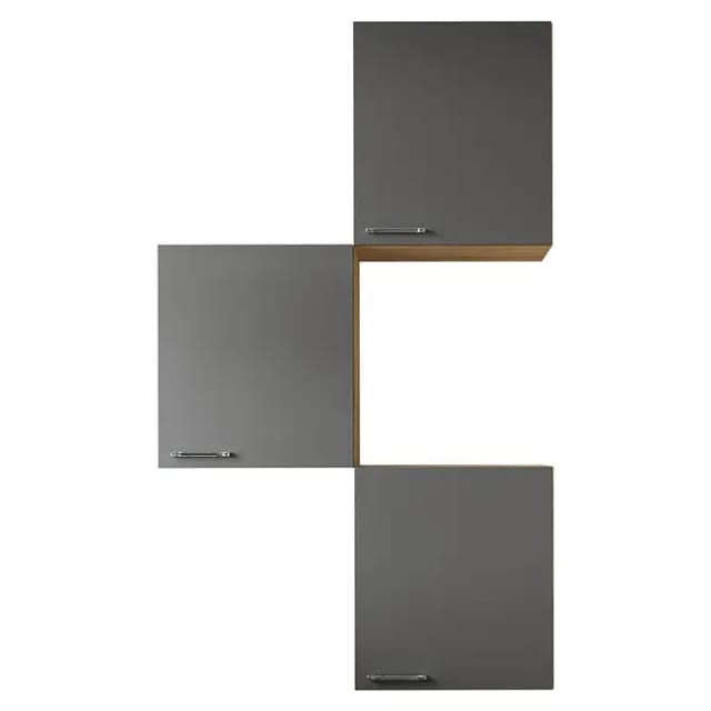 RESPEKTA Hängeschrank »Merle«, BxHxT: 150 x 168,3 x 168,3 cm, grau