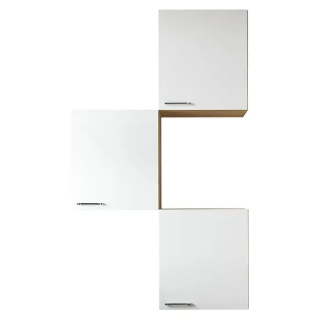 RESPEKTA Hängeschrank »Merle«, BxHxT: 150 x 168,3 x 168,3 cm, weiß - weiss