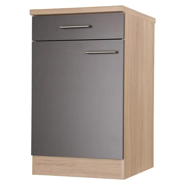 RESPEKTA Unterschrank »Merle«, BxHxT: 50 x 84,8 x 60 cm, grau