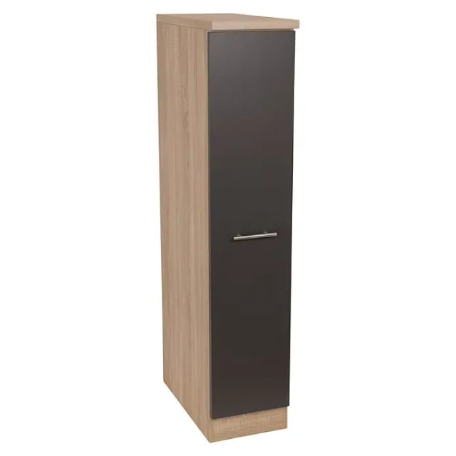 RESPEKTA Apothekerschrank »Merle«, BxHxL: 30 x 144,8 x 60 cm, grau/eichefarben