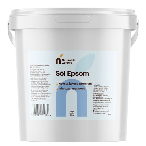 Natürlich Gesundes Magnesiumsulfat, 5-kg-eimer – Bittersalz