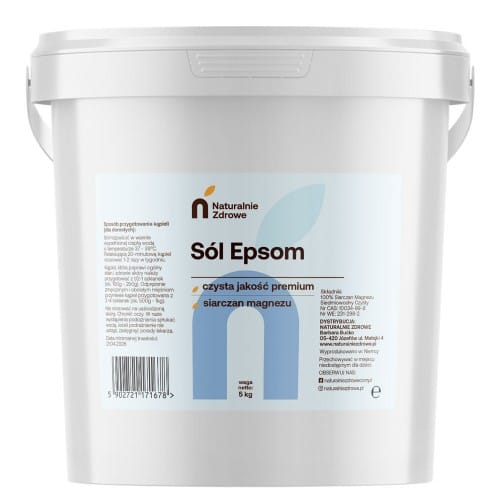 Natürlich Gesundes Magnesiumsulfat, 5-kg-eimer – Bittersalz
