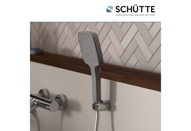 SCHÜTTE Handbrause »HAWAII«, Graphit - grau
