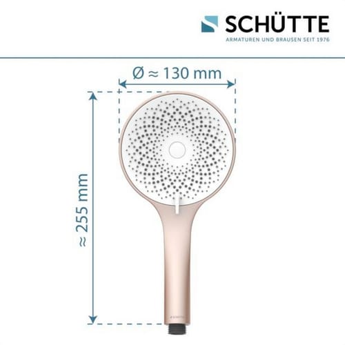 SCHÜTTE Handbrause »CAPRI«, Rosé - rosa