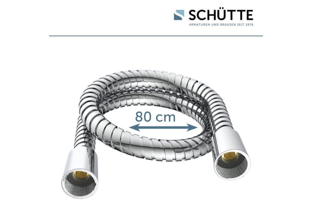 SCHÜTTE Brauseschlauch »HOGAFLEX«, 80 cm, Edelstahl, Chrom - silberfarben