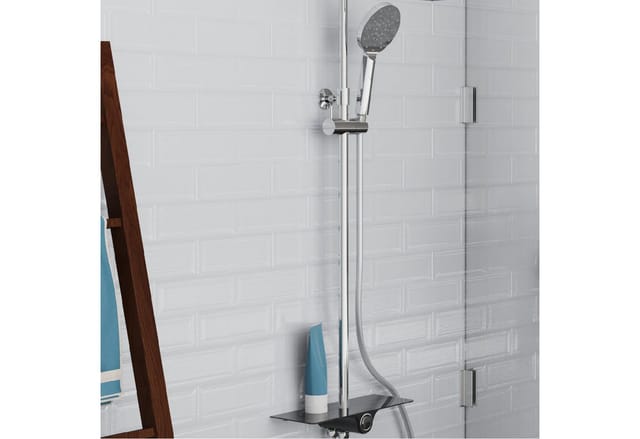 SCHÜTTE Brauseschlauch »HOGAFLEX«, 150 cm, Kunststoff, Silber - silberfarben