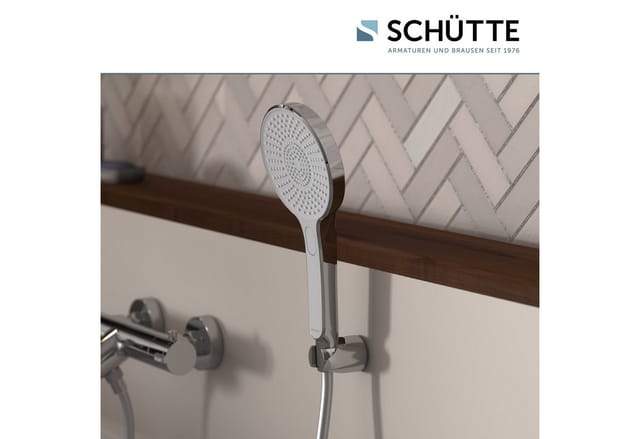 SCHÜTTE Handbrause »KARIBIK«, Chrom - silberfarben