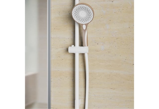 SCHÜTTE Brauseschlauch, 150 cm, Kunststoff, Weiß matt - weiss