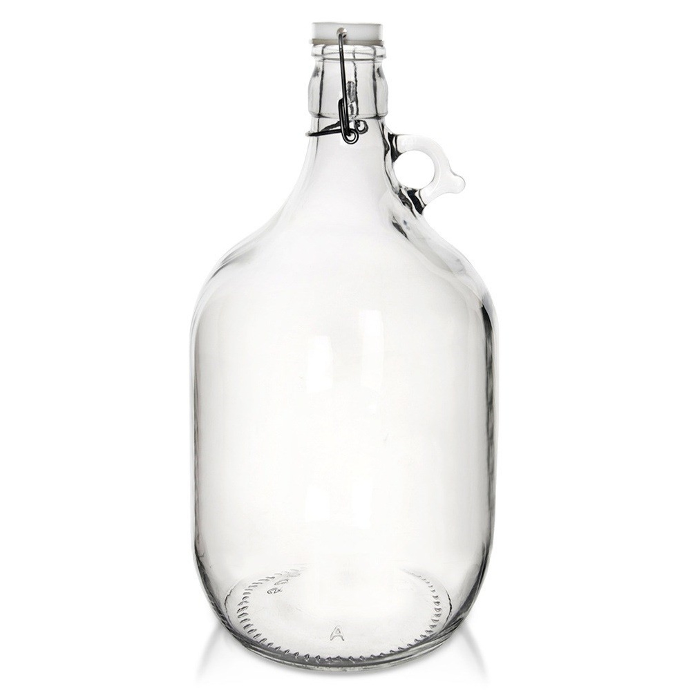 Glasflaschen-ballon Mit Clip Für Wein, Likör, Schnaps, Saft, 5 L