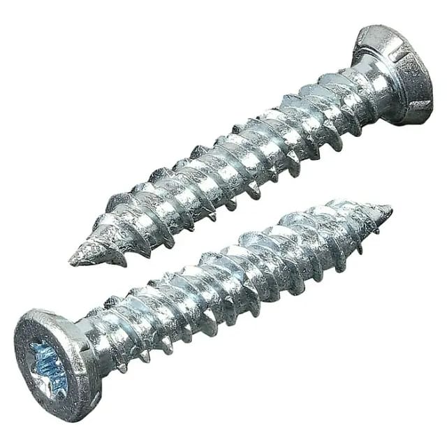 Schrauben, Ø 7,5 x 42 mm, 50 Stück - silberfarben
