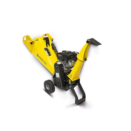 BAMATO Häcksler »HACK-100«, Benzinmotor, 4,1 kW - gelb