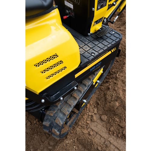 BAMATO Mini-Bagger »MIB-600«, 575 kg, 6,3 kW Benzinmotor, mit Elektrostart - gelb