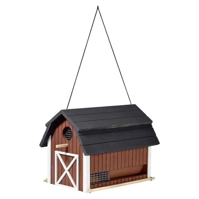 DOBAR Vogelhaus »Katthult«, BxHxL: 21 x 23,5 x 31,5 cm, rot