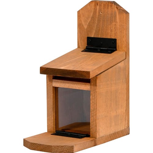 DOBAR Futterstation »Pärnu«, BxHxL: 12 x 28 x 24 cm, braun