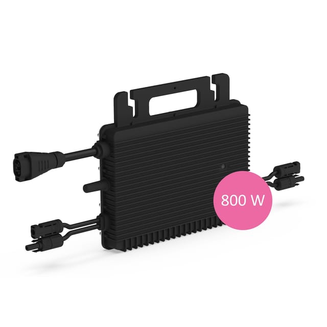 Wechselrichter, HMS-800W-2T, 800 W, inkl. WiFi - schwarz