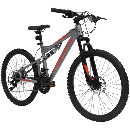 Huffy Mountainbike »Marker«, 24 Zoll, Gunmetal - silberfarben