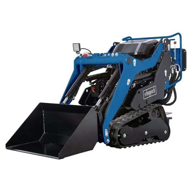SCHEPPACH Kompaktlader, 8,5 PS, 200kg Ladekapazität, E-Start, 740mm Spurbreite, ohne Schaufel - blau
