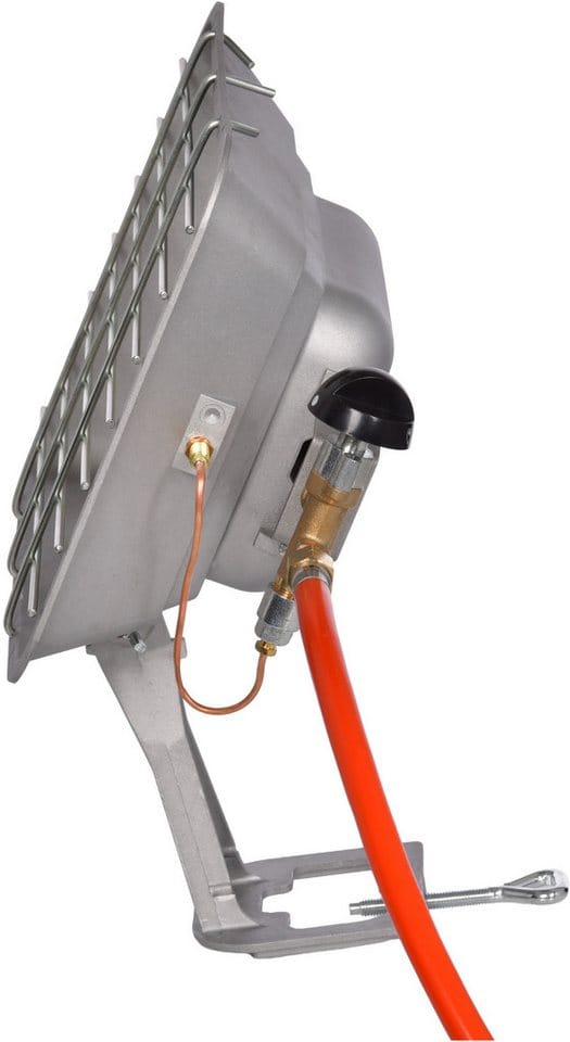 FIREFIX® Heizgerät, Gas-Heizstrahler EASY, 4,5 kW - silberfarben