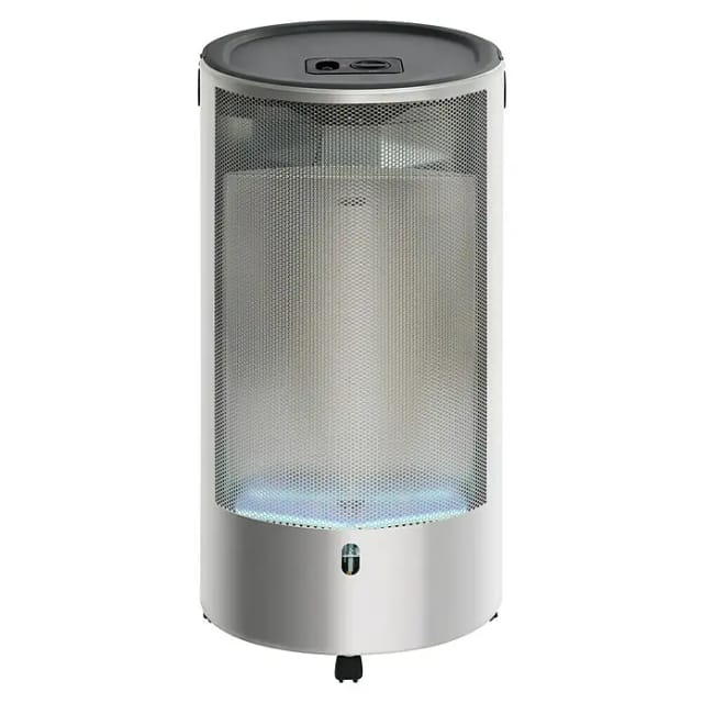 FIREFIX® Heizgerät,Gas-Heizofen CHIC 4200 CLASSIC - silberfarben