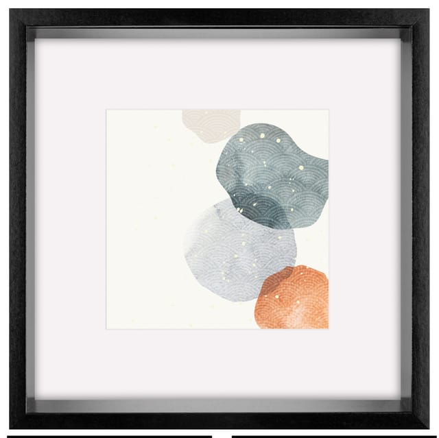 Walther Design Bilderrahmen »Shape 3D«, 50 x 50 cm, schwarz