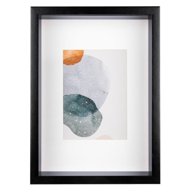 Walther Design Bilderrahmen »Shape 3D«, 21 x 29,7 cm, schwarz