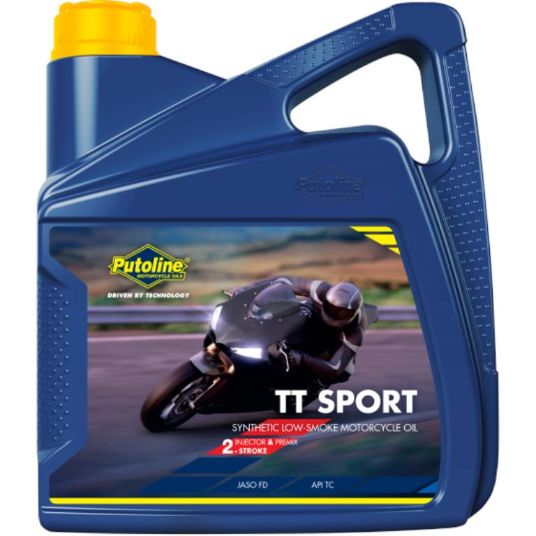 Putoline 100% Synthetisches 2t Tt Sportöl 4l - Neu Für 2025