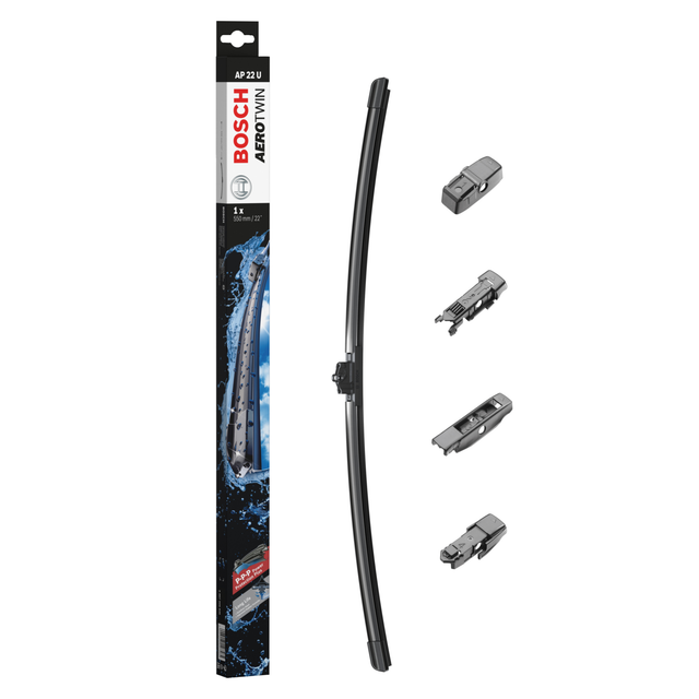 BOSCH Wischblatt, »Aerotwin«, LxBxH: 51x2,8x66 cm - schwarz