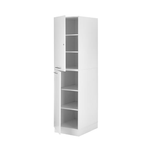 RESPEKTA Hochschrank »Clara«, HWRSET4, BxHxT: 50 x 200 x 67,6 cm, weiß matt - weiss