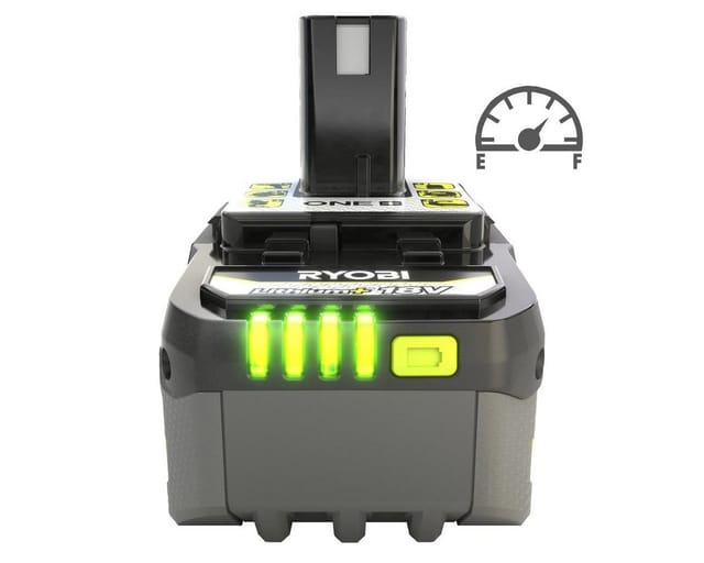 Ryobi Akku »18V ONE+«, 4,0 Ah Lithium+ Akku RB1840X - grau
