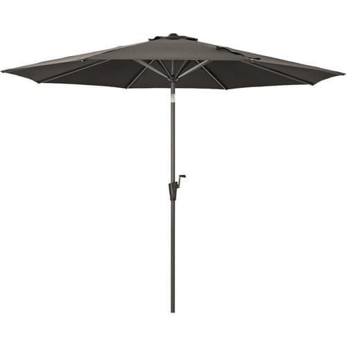 SIENA GARDEN Mittelstockschirm »FAGUS Autotilt«, Ø300 cm anthrazit - grau