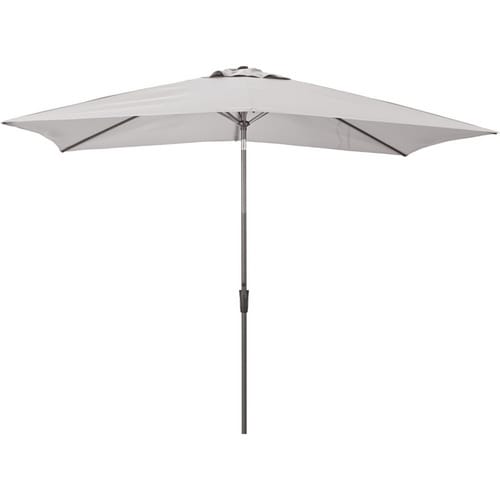 SIENA GARDEN Mittelstockschirm »FAGUS Autotilt«, 300x200 cm grau