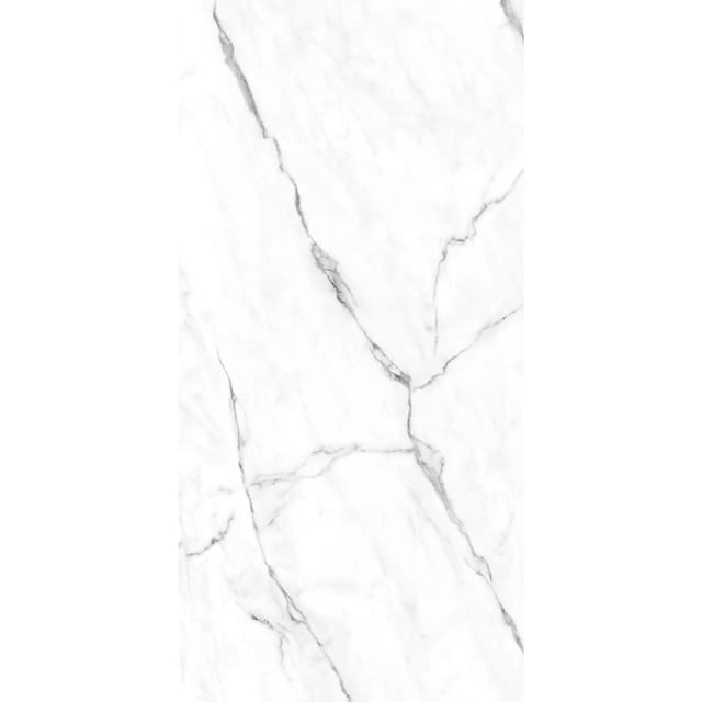 BREUER Duschrückwand »Q72«, 1500 x 2550, Hochglanz Marmor Weiß - weiss