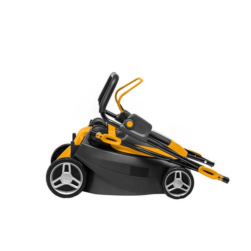 STIGA Akku-Rasenmäher »100«, inkl. Trimmer, 20 V, 2 Akkus, Schnittbreite: 34 cm - schwarz