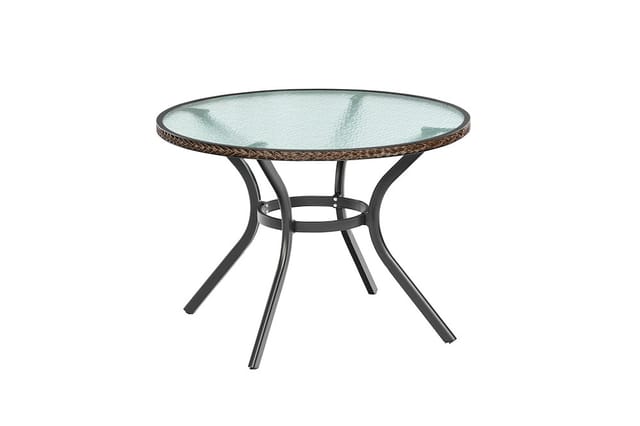 MERXX Gartenmöbel-Diningset »Ravenna«, 5 tlg., 4 Sitzplätze, Aluminium - braun